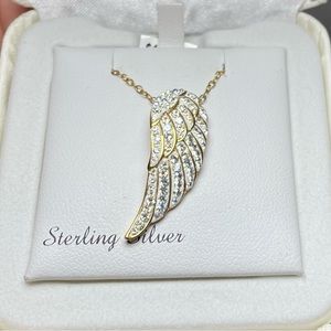 Angel wing necklace